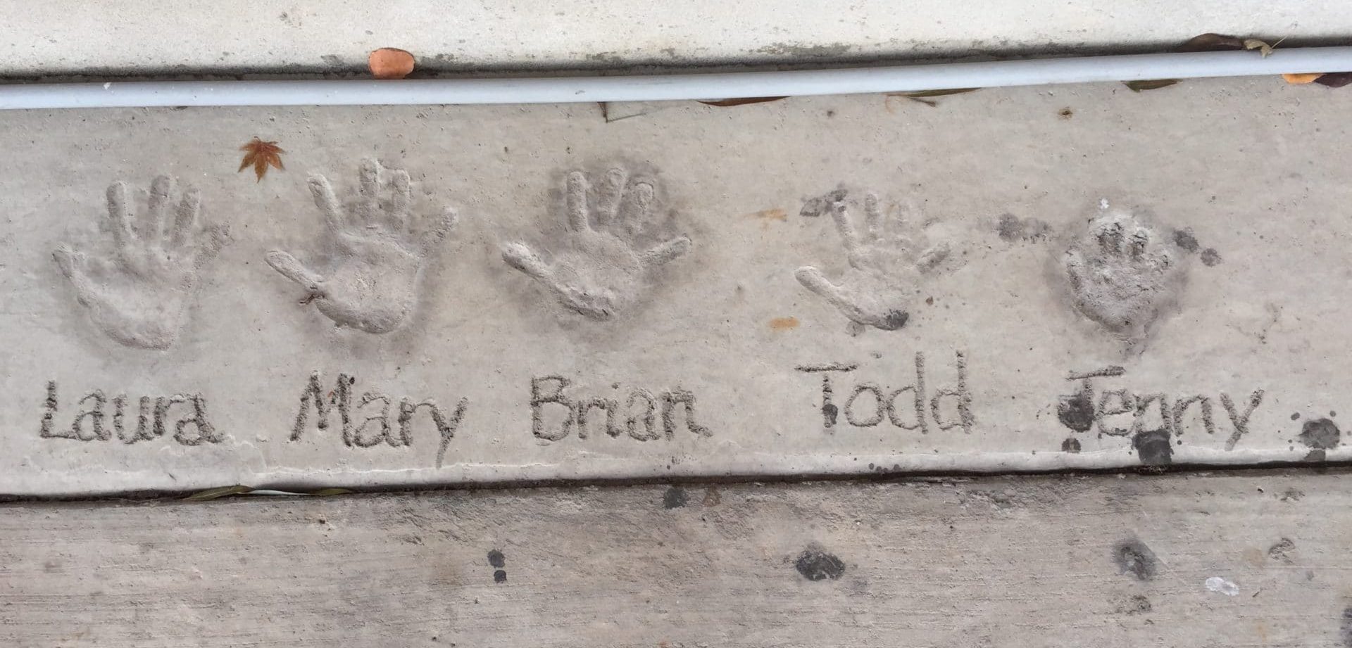 Concrete Handprints GoodGrandma