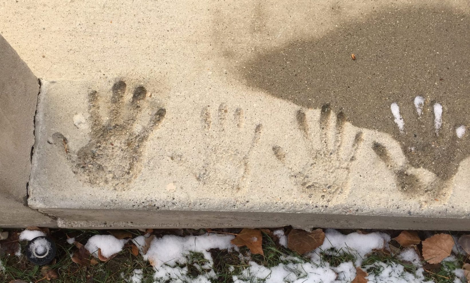 Concrete Handprints GoodGrandma
