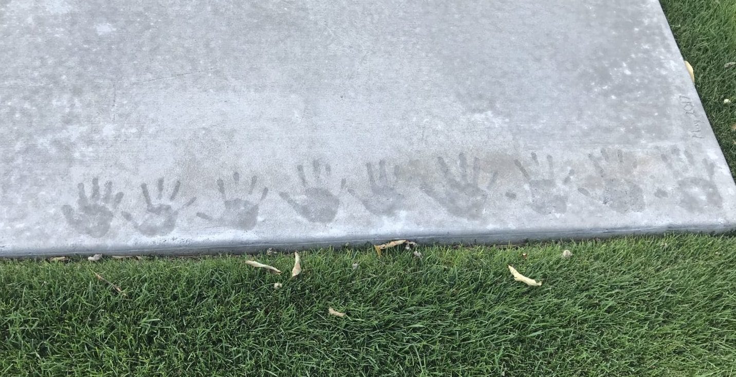 Concrete Handprints GoodGrandma